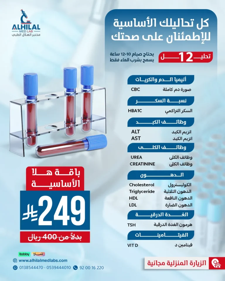 هلا الأساسية - 12 فحص