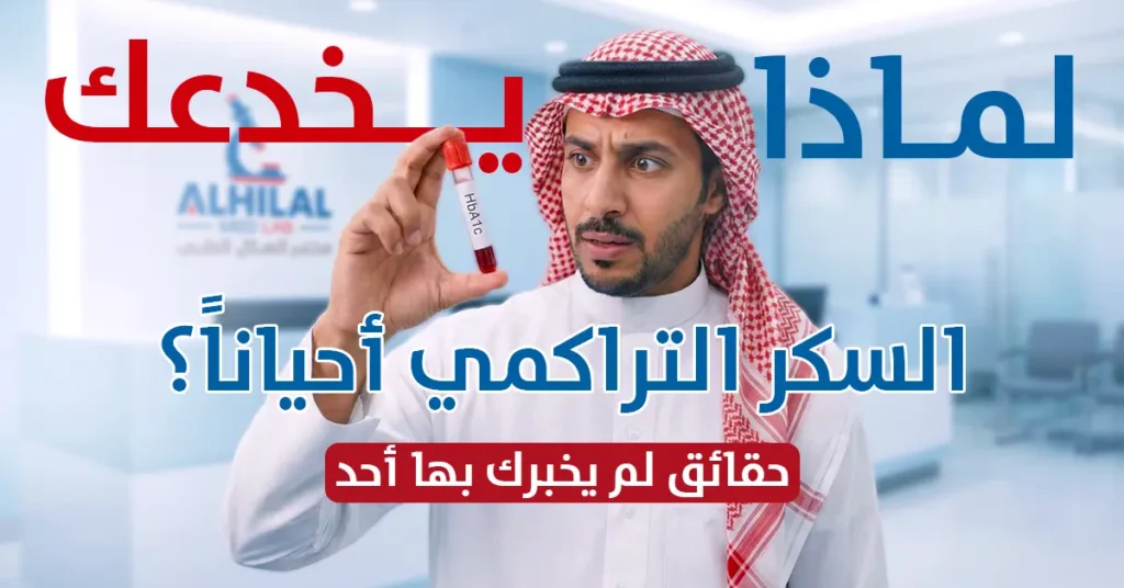 خدعة السكر التراكمي متى يكذب التحليل وكيف تقرأ نتيجتك بدقة؟