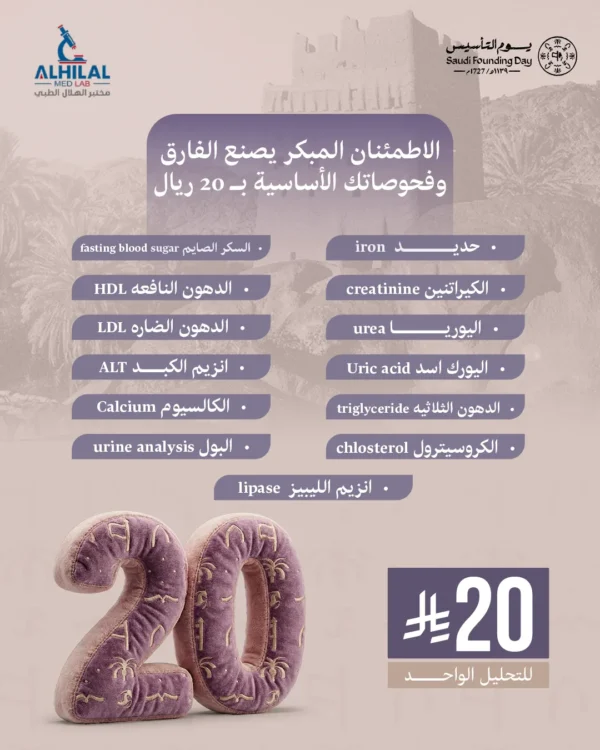 الاطمئنان المبكر يصنع الفارق وفحوصاتك الأساسية