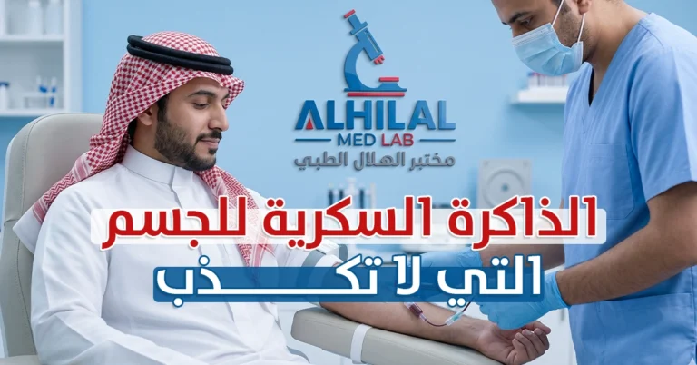 السكر التراكمي (HbA1c) الذاكرة السكرية للجسم التي لا تكذب - مختبر الهلال المملكة