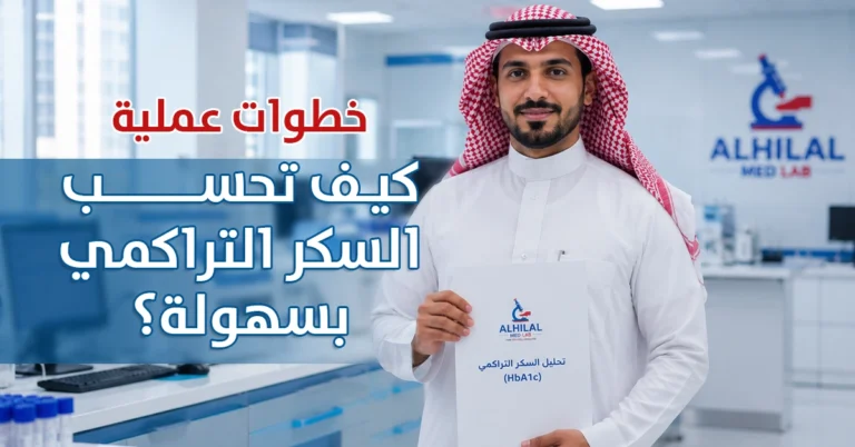 خطوات عملية كيف تحسب السكر التراكمي بسهولة - مختبرات الهلال