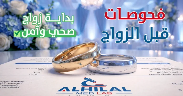 فحوصات قبل الزواج في السعودية بداية حياة زوجية صحية وواثقة - مختبر الهلال