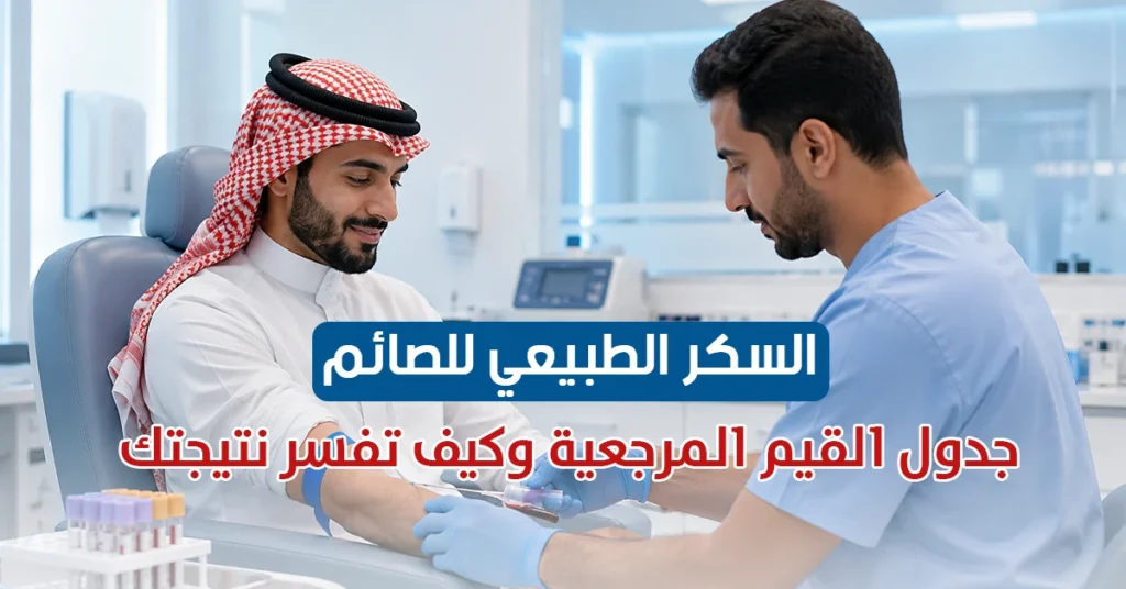 السكر الطبيعي للصائم جدول القيم المرجعية وكيف تفسر نتيجتك
